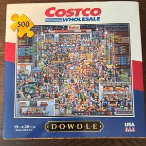 Costco Wholesale 500-Piece Dowdle Jigsaw Puzzle - Blue Multi